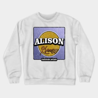 Alison Krauss Musician Crewneck Sweatshirt